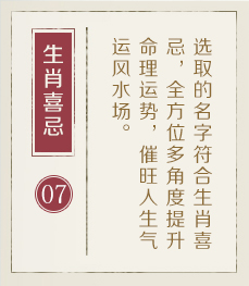 大连起名字哪家好-起名流程七